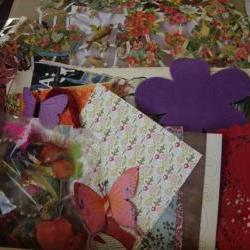 The Big Magic Surprise Summer Creations Box - a big box full of art,craft and mixed media supplies for your summer creations