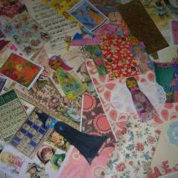Magic Mixed Media Pack/Kit -lots of paper and art supplies and paper dolls